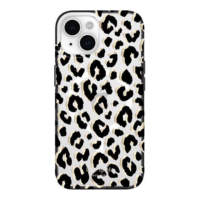 【iPhone15/14/13 ケース】Protective Hardshell Case for MagSafe (City Leopard Black/Gold Foil/Clear)サブ画像