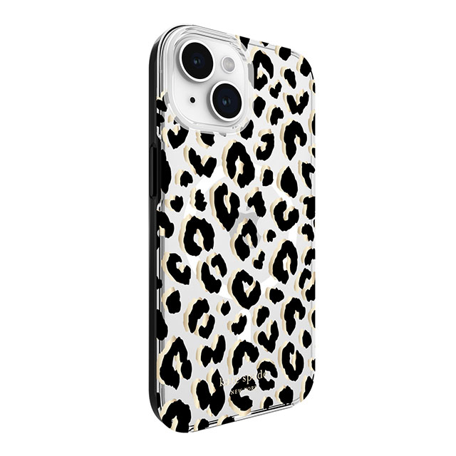 【iPhone15/14/13 ケース】Protective Hardshell Case for MagSafe (City Leopard Black/Gold Foil/Clear)goods_nameサブ画像