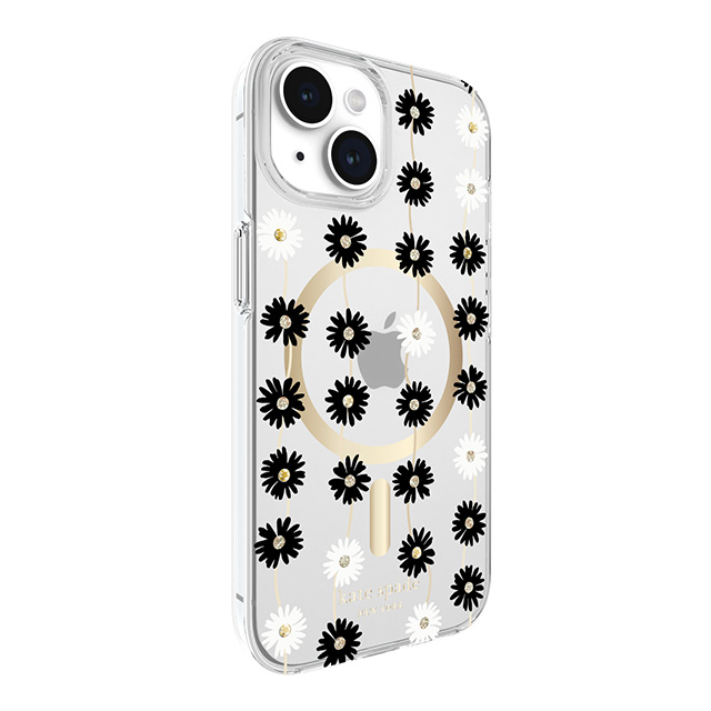 【iPhone15/14/13 ケース】Protective Hardshell Case for MagSafe (Daisy Chain/Black/White/Gold Glitter/Gold Foil Logo)goods_nameサブ画像