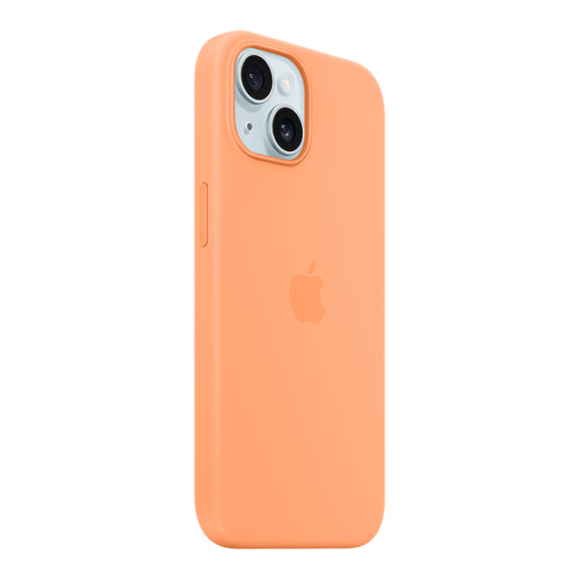 MagSafe対応iPhone 15 シリコーンケース - オレンジソルベ Apple