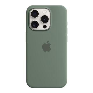 MagSafe対応iPhone 15 Pro ファインウーブンケース - エバーグリーン 