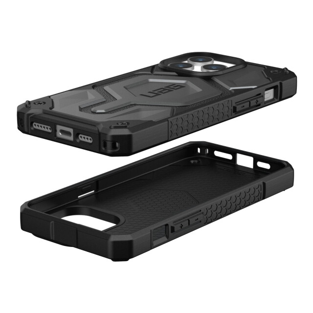 【iPhone15 Pro Max ケース】UAG MONARCH PRO (シルバー)サブ画像