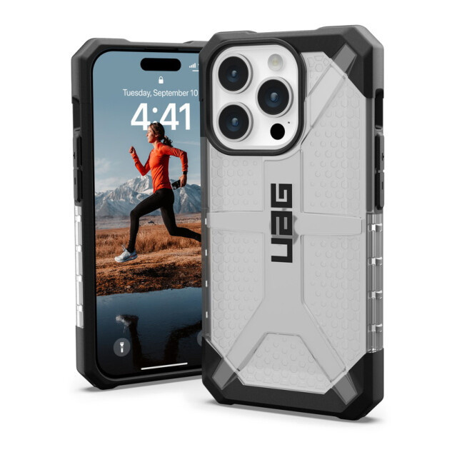 【iPhone15 Pro ケース】UAG PLASMA (アイス)