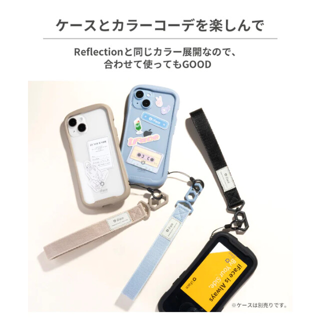 iFace Hang and ハンドストラップ (ブラック)goods_nameサブ画像