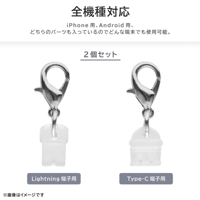 トムとジェリー/コネクタカバー ストラップ (トム_ブルー2)goods_nameサブ画像