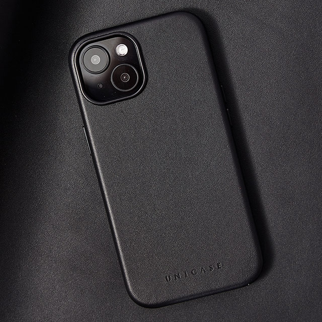 【iPhone15/14/13 ケース】Leather Plain Case(black)goods_nameサブ画像