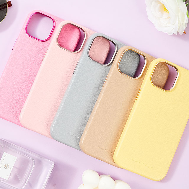 【iPhone15/14/13 ケース】Heart Shrink Case(pale pink)goods_nameサブ画像