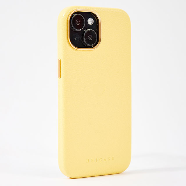 【iPhone15/14/13 ケース】Heart Shrink Case(pale yellow)goods_nameサブ画像