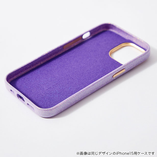 【iPhone15 Pro ケース】Sparkling Case(purple)goods_nameサブ画像