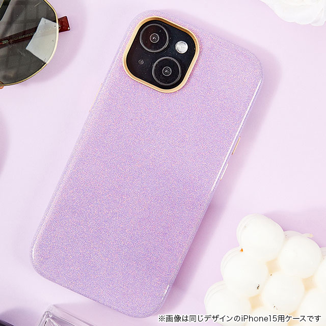 【iPhone15 Pro ケース】Sparkling Case(purple)サブ画像