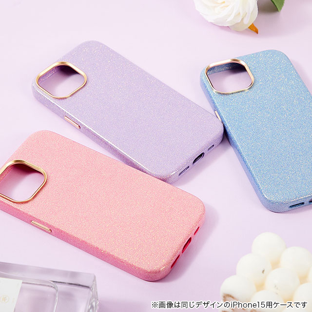 【iPhone15 Pro ケース】Sparkling Case(purple)サブ画像