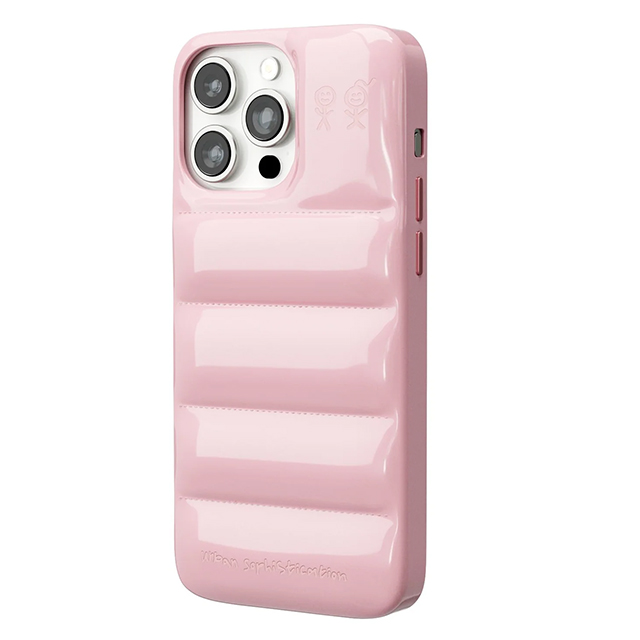 【iPhone15 Pro Max ケース】THE PUFFER CASE (PINK GLOSS)サブ画像