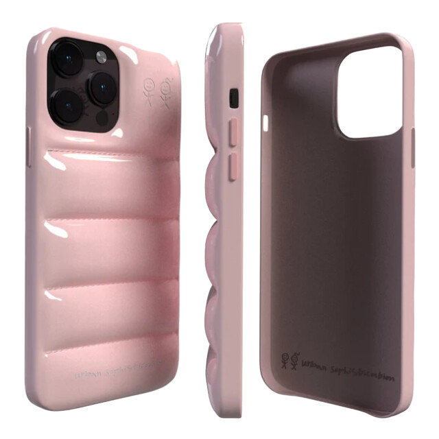 【iPhone12/12 Pro ケース】THE PUFFER CASE (PINK GLOSS)サブ画像