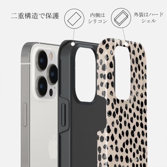 【iPhone15 Pro ケース】Almond Latte Tough Caseサブ画像