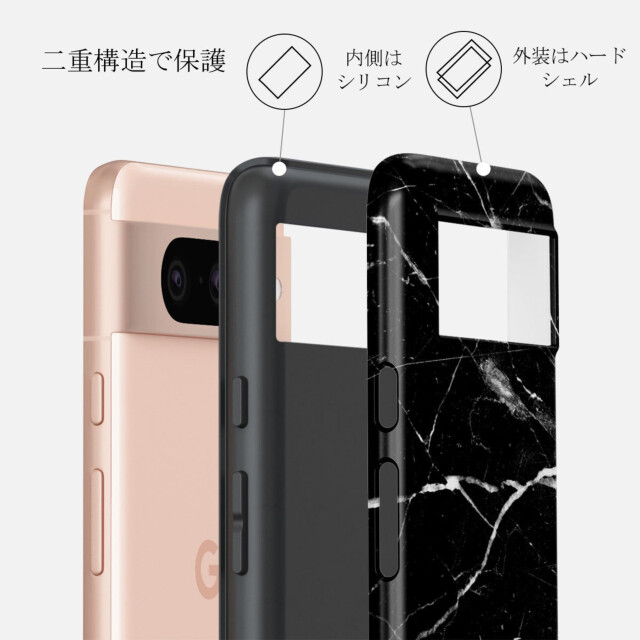 【Google Pixel 8 ケース】Noir Origin Tough Caseサブ画像