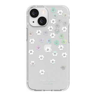 iPhone13 mini ケース】Protective Hardshell Case (Scattered Flowers 