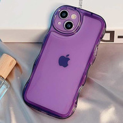 【iPhone14 ケース】Wavy Clear Case (p...