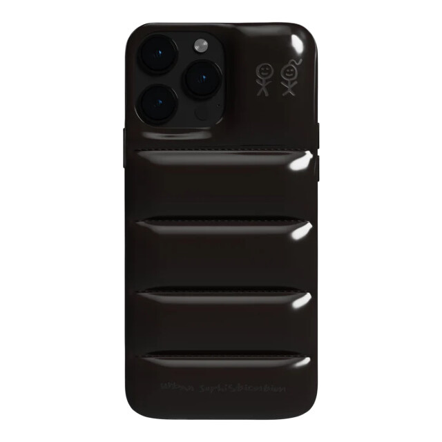 【iPhone14 Pro Max ケース】THE PUFFER CASE (DOUBLE ESPRESSO)