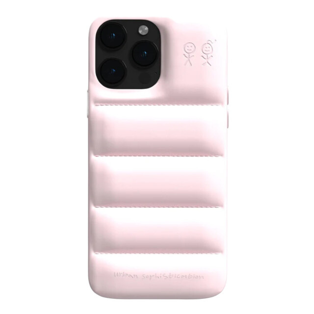 【iPhone14 Pro Max ケース】THE PUFFER CASE (STRAWBERRY FROZEN YOGURT)