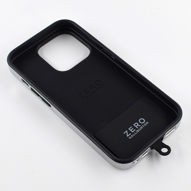 【アウトレット】【iPhone15 Pro ケース】ZERO HALLIBURTON Hybrid Shockproof Case (Matte Silver)goods_nameサブ画像