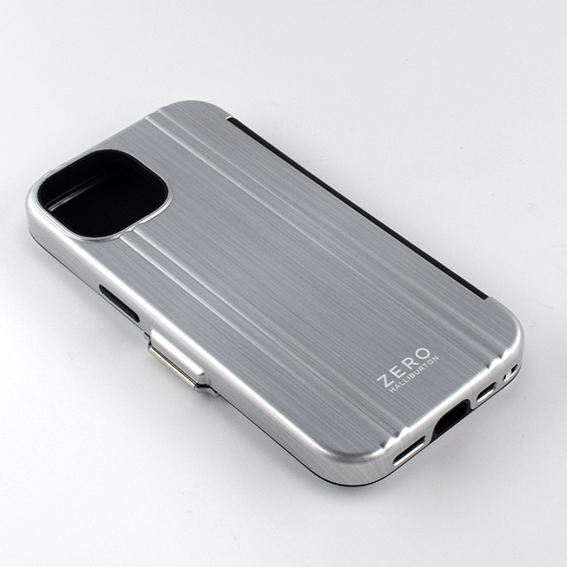 【アウトレット】【iPhone15 Pro ケース】ZERO HALLIBURTON Hybrid Shockproof Flip Case (Matte Silver)goods_nameサブ画像