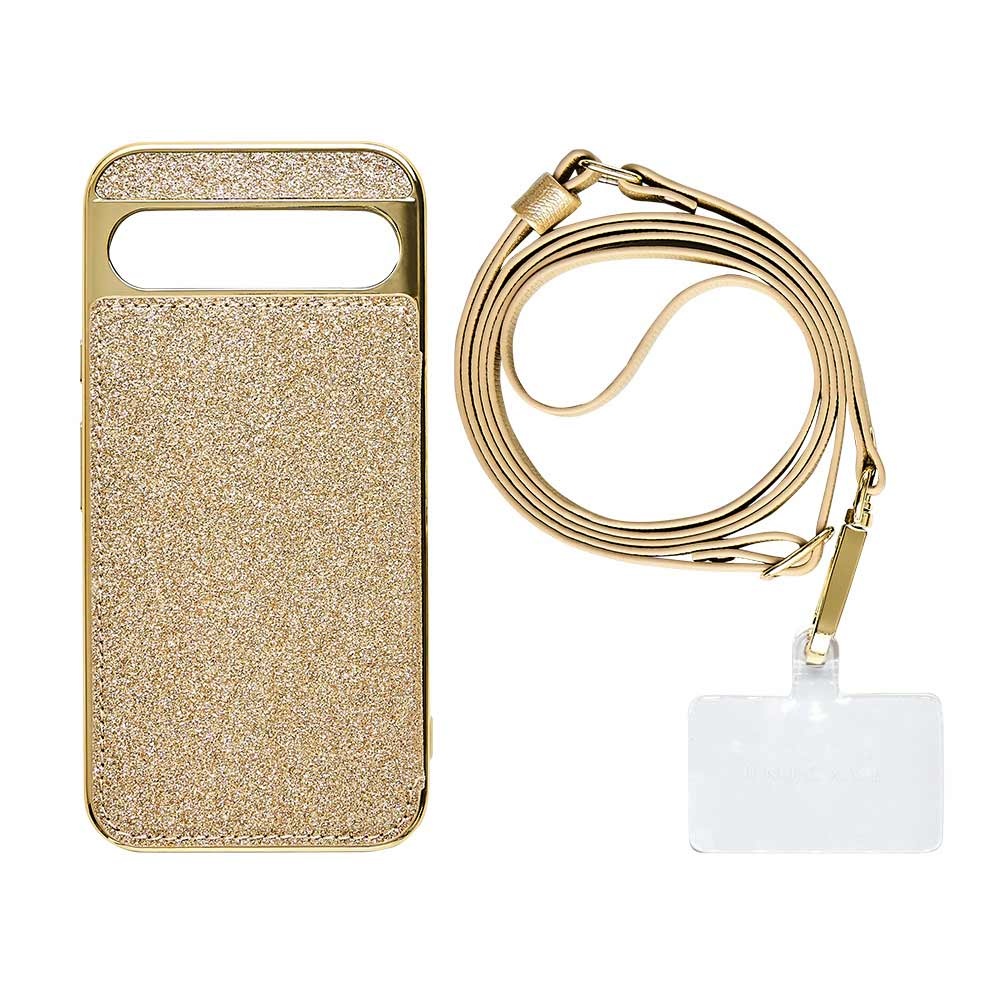 【Google Pixel 8a ケース】Cross Body Case Duo (prism gold)