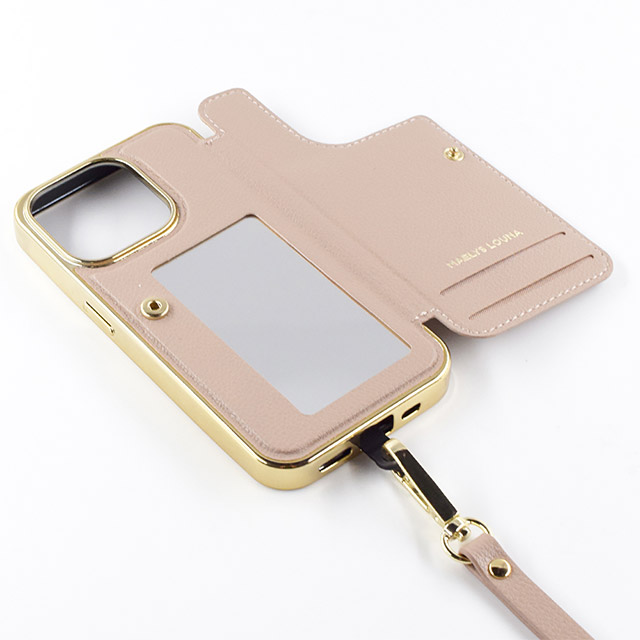 【アウトレット】【iPhone15 Pro ケース】Cross Body Case Duo (beige)goods_nameサブ画像