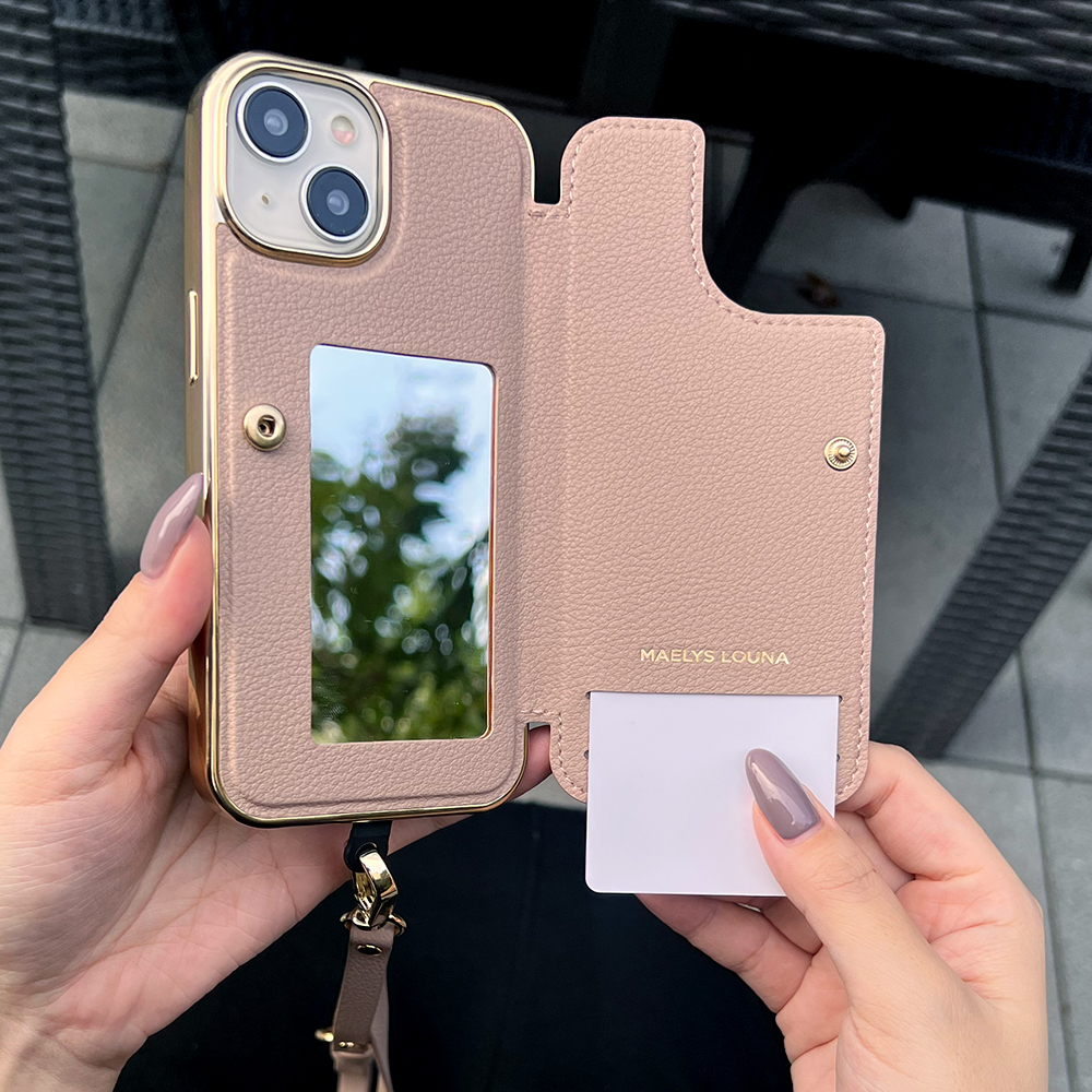 【アウトレット】【iPhone15 Pro ケース】Cross Body Case Duo (beige)goods_nameサブ画像