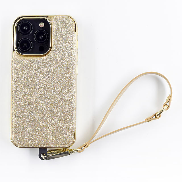 【アウトレット】【iPhone15 Pro ケース】Cross Body Case Duo (prism gold)goods_nameサブ画像