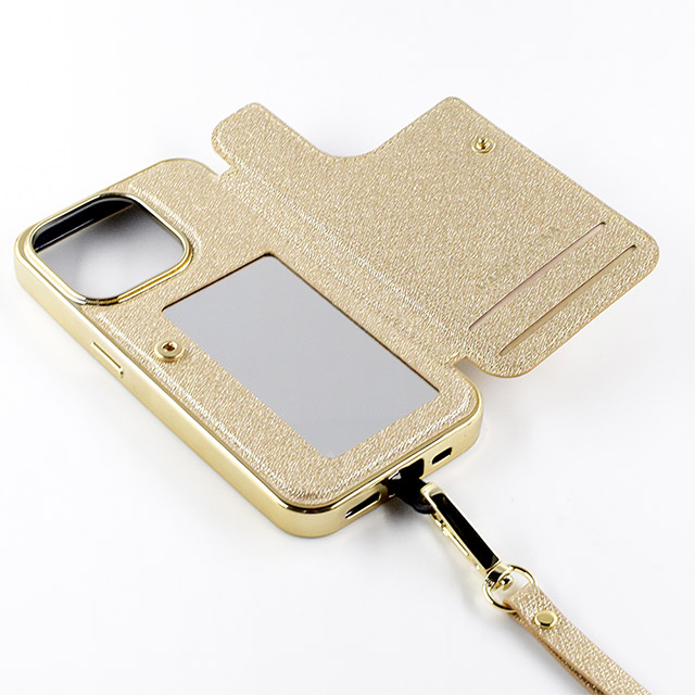 【アウトレット】【iPhone15 Pro ケース】Cross Body Case Duo (prism gold)goods_nameサブ画像