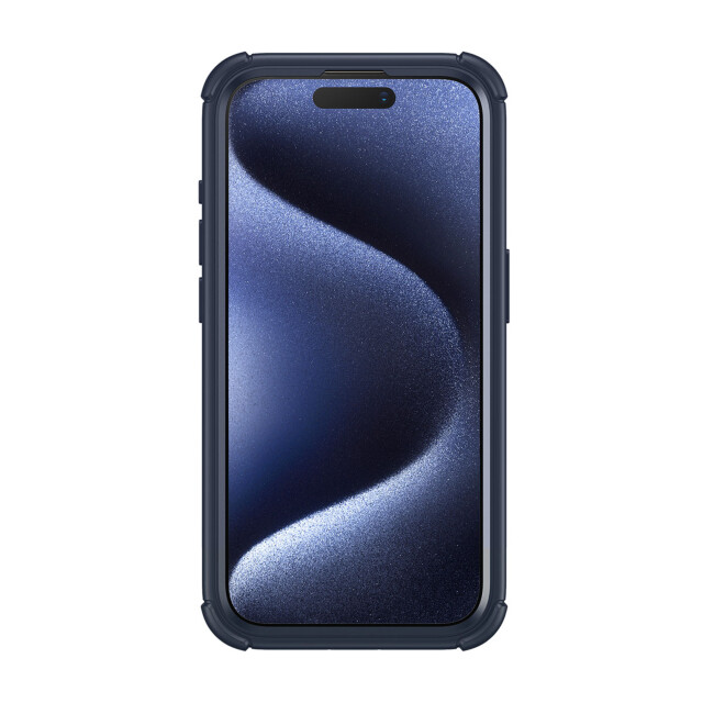 【iPhone15 Pro Max ケース】Armor スタンド付きタフケース (クリアダークブルー)goods_nameサブ画像