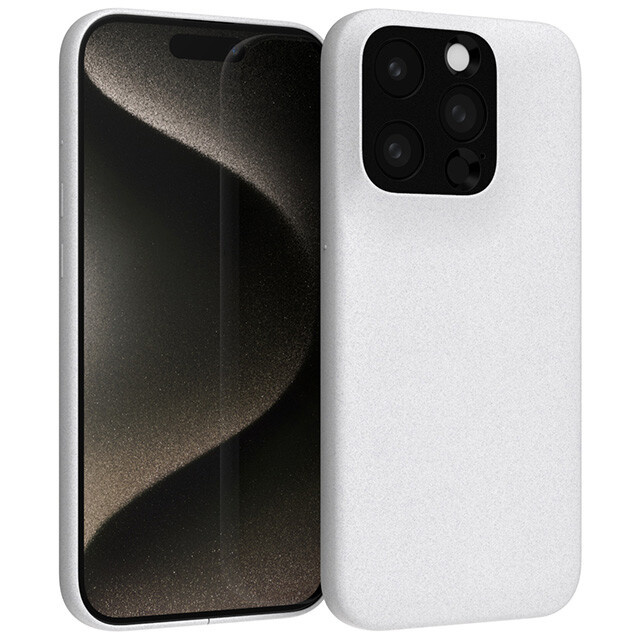 【iPhone15 Pro ケース】MYNUS iPhone 15 Pro CASE (サンドホワイト)