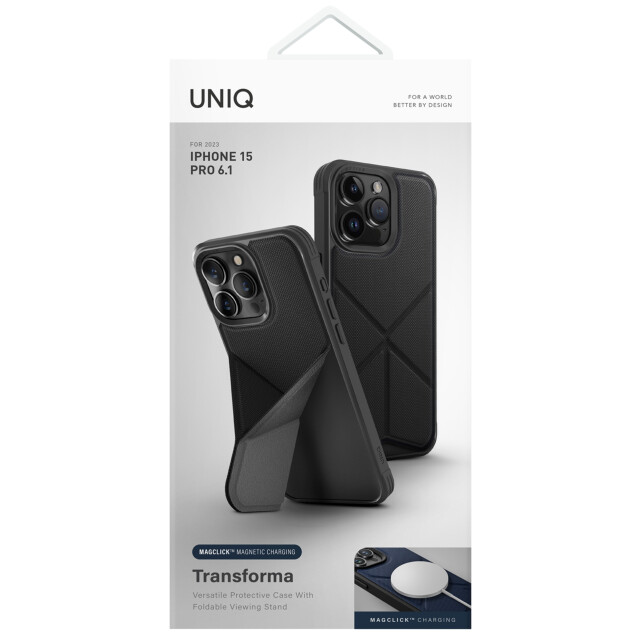 【iPhone15 Pro ケース】HYBRID MAGCLICK CHARGING TRANSFORMA - EBONY (BLACK)goods_nameサブ画像