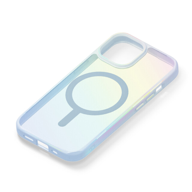 【iPhone15/14/13 ケース】MagSafe対応 ハイブリッドケース (オーロラ/ブルー)goods_nameサブ画像