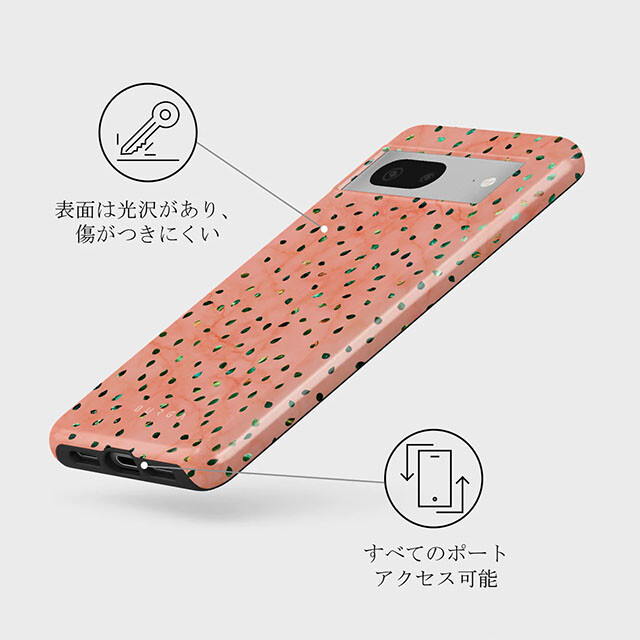 【Google Pixel 7a ケース】Watermelon Shake Tough Caseサブ画像