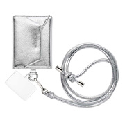 Mag Shoulder Card Wallet (silver)