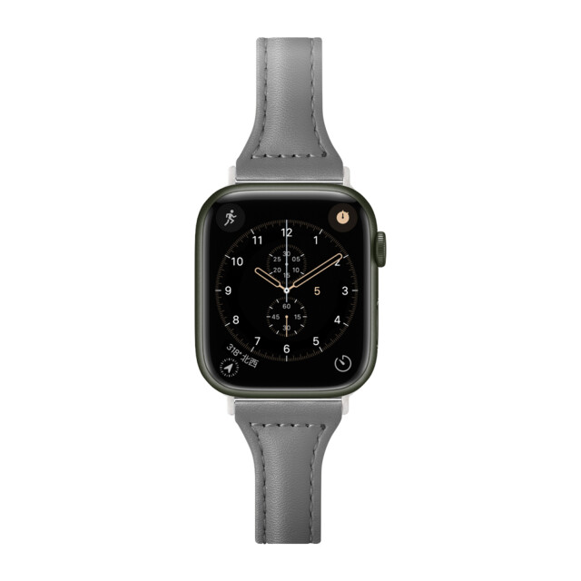 【Apple Watch バンド 41/40/38mm】PUレザーバンド(グレー) for Apple Watch SE(第2/1世代)/Series9/8/7/6/5/4/3/2/1goods_nameサブ画像