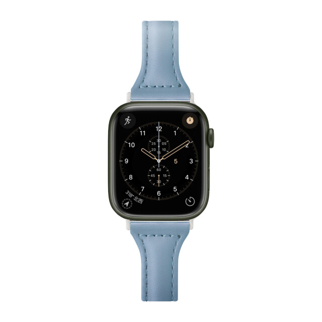 【Apple Watch バンド 41/40/38mm】PUレザーバンド(ブルー) for Apple Watch SE(第2/1世代)/Series9/8/7/6/5/4/3/2/1goods_nameサブ画像