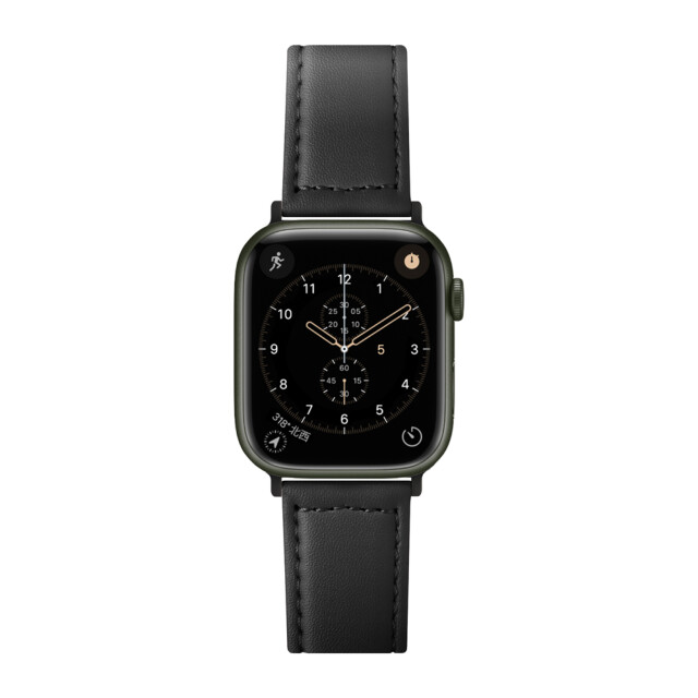 【Apple Watch バンド 49/45/44/42mm】PUレザーバンド(ブラック) for Apple Watch Ultra2/1/SE(第2/1世代)/Series9/8/7/6/5/4/3/2/1goods_nameサブ画像