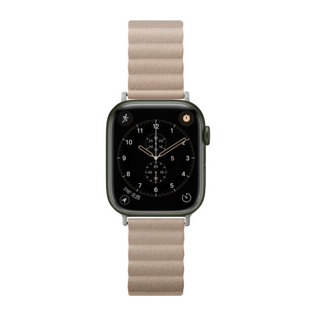 【Apple Watch バンド 41/40/38mm】PUレザーマグネットバンド(アイボリー) for Apple Watch SE(第2/1世代)/Series9/8/7/6/5/4/3/2/1サブ画像
