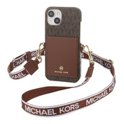 【アウトレット】【iPhone15 ケース】Wrap Case Pocket with Strap (Brown)