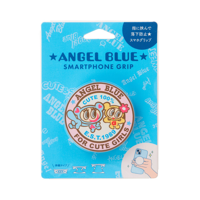 ANGEL BLUE スマホグリップ(ナカムラくん＆ハナちゃん)goods_nameサブ画像