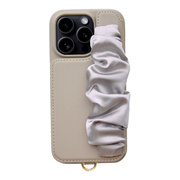 【iPhone15 Pro ケース】Classy Scrunch...