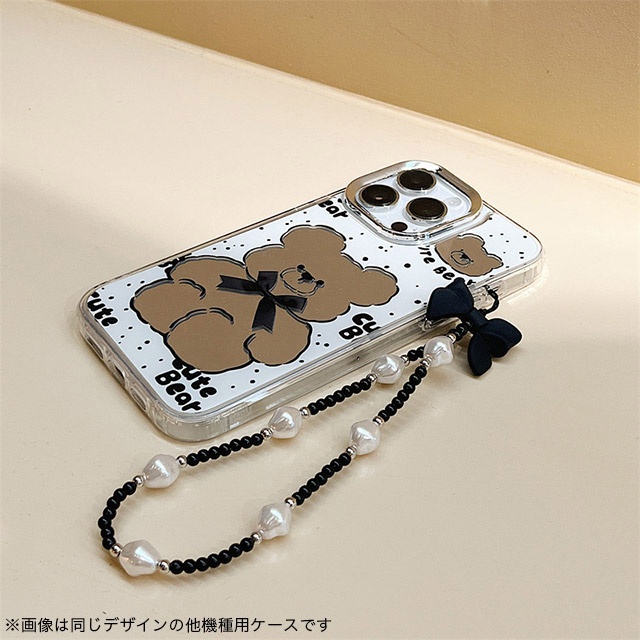 【iPhone15/14/13 ケース】ミラーケース ストラップ付き(ベアー)goods_nameサブ画像