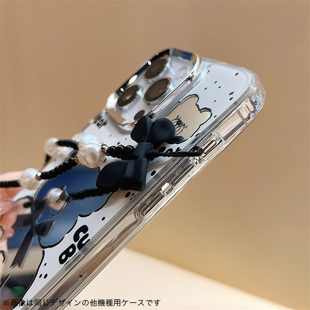 【iPhone15/14/13 ケース】ミラーケース ストラップ付き(ベアー)goods_nameサブ画像