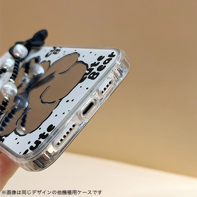 【iPhone15/14/13 ケース】ミラーケース ストラップ付き(ベアー)goods_nameサブ画像