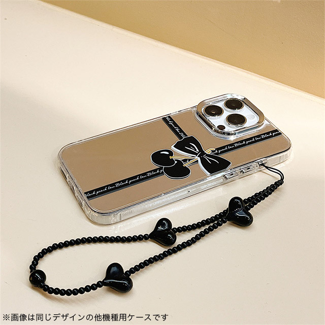 【iPhone15/14/13 ケース】ミラーケース ストラップ付き(チェリー)goods_nameサブ画像