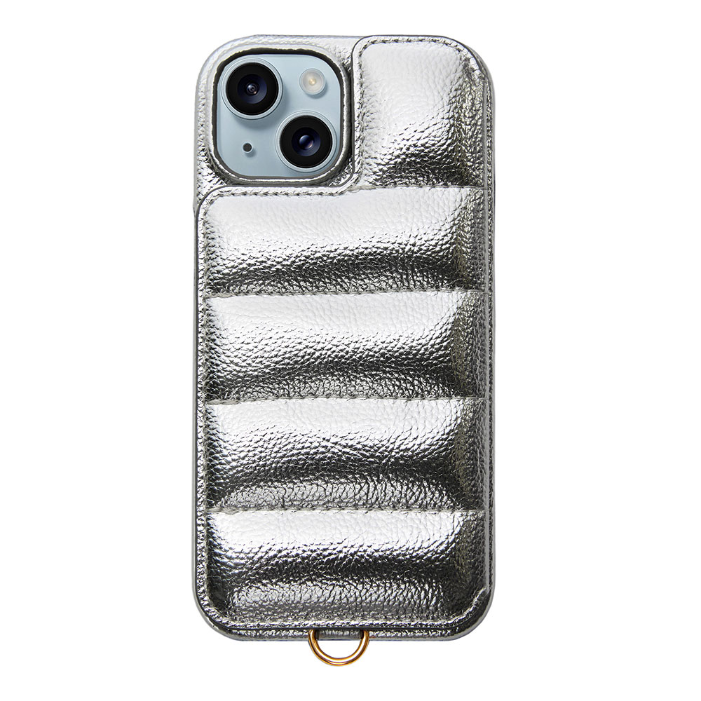 【iPhone15/14/13 ケース】Puffy Case (silver)goods_nameサブ画像