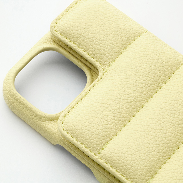 【iPhone15/14/13 ケース】Puffy Case (butter yellow)goods_nameサブ画像