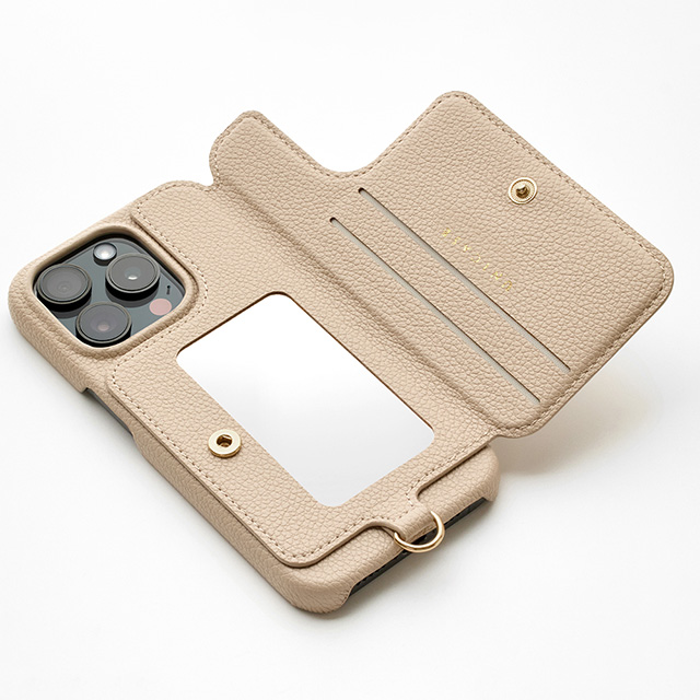 【iPhone15Pro ケース】Triangle Puffy Case (beige)サブ画像